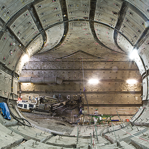 Image de project - mine Kidd Creek - trou de 13 m&egrave;tres de diam&egrave;tre
